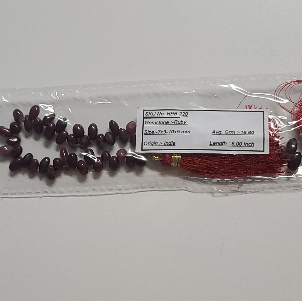 Genuine Ruby gemstone